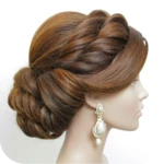 girls hairstyle android application logo